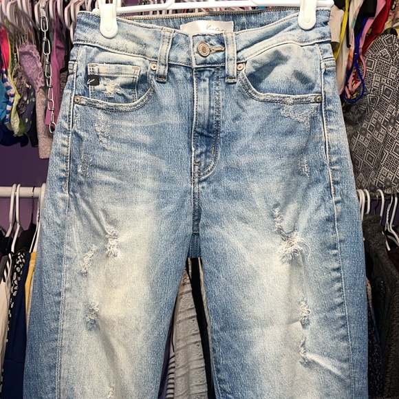 Kancan Premium Denim Jeans Distressed Boyfriend style size 25 very stylish fancy - Picture 3 of 13